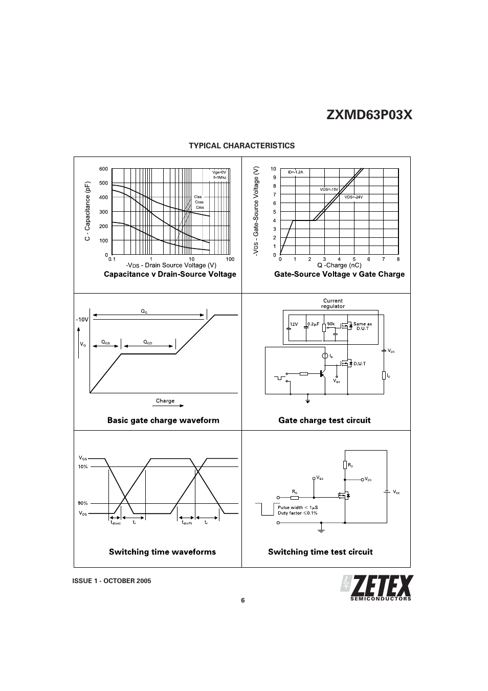 Zxmd63p03x | Diodes ZXMD63P03X User Manual | Page 6 / 7