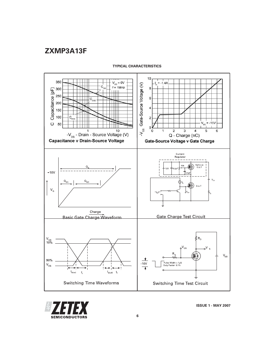 Zxmp3a13f | Diodes ZXMP3A13F User Manual | Page 6 / 8