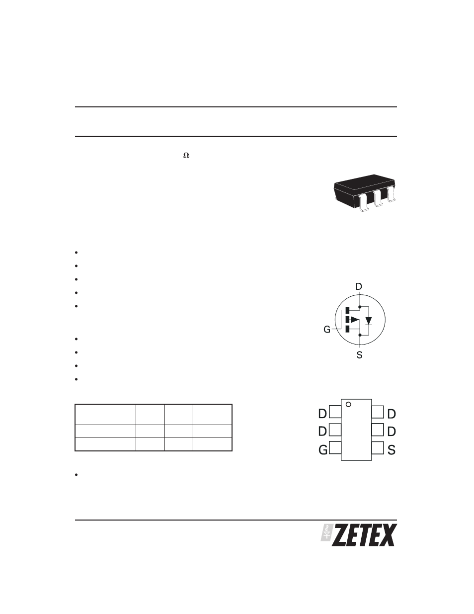 Diodes ZXMP3A17E6 User Manual | 7 pages