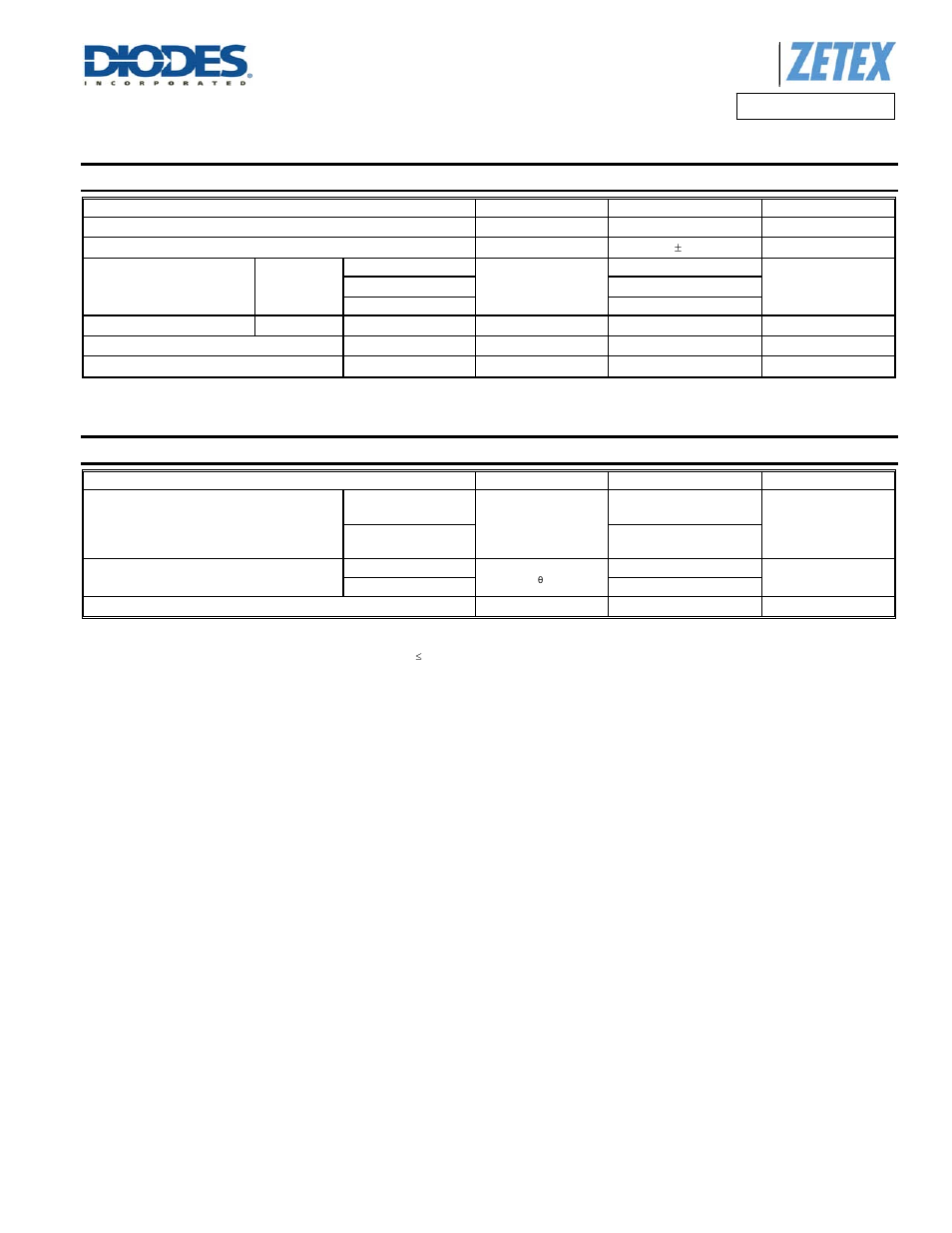 Maximum ratings, Thermal characteristics | Diodes ZXMP4A57E6 User Manual | Page 2 / 8
