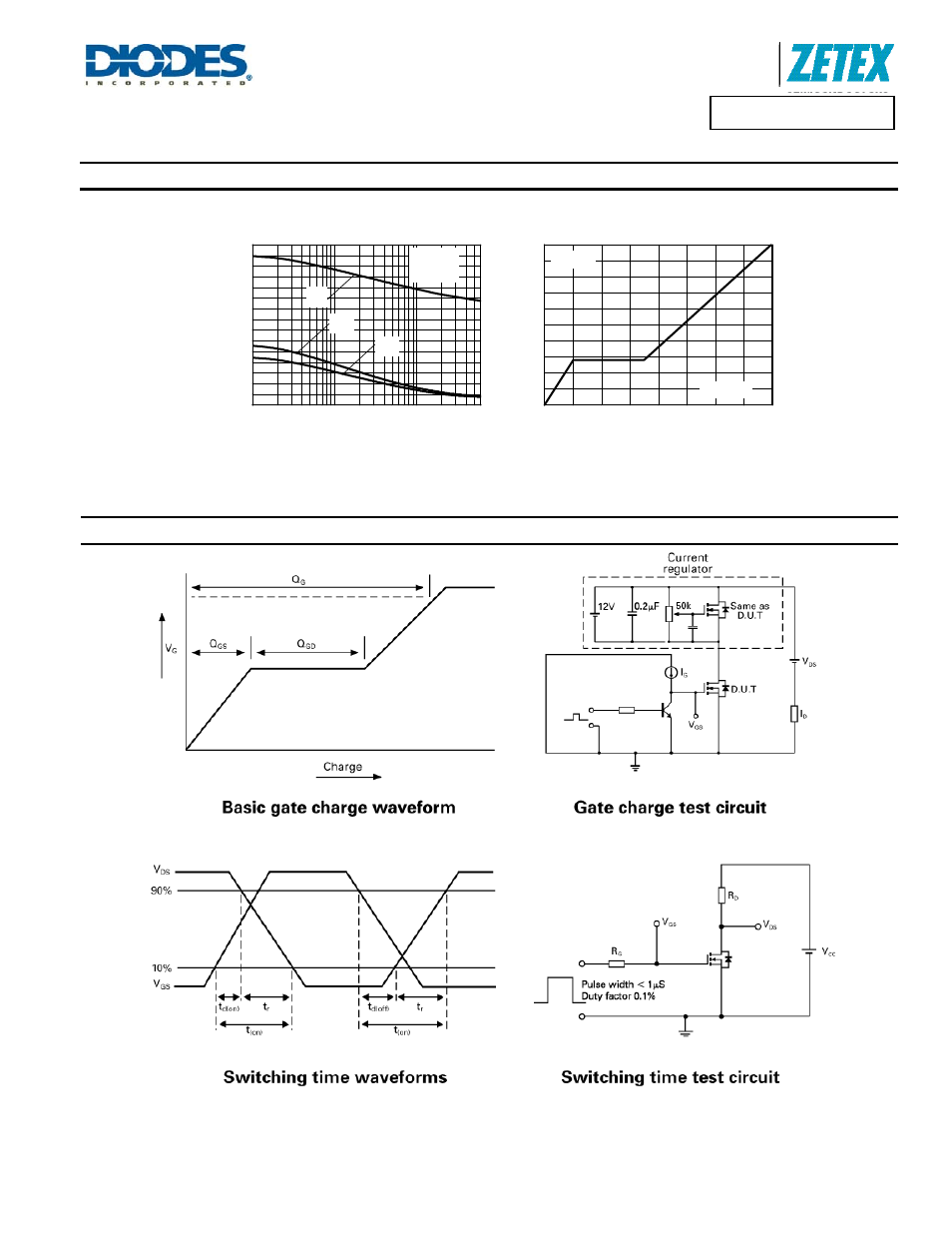 Typical characteristics, Test circuits, Zxmp6a16dn8 | A product line of diodes incorporated | Diodes ZXMP6A16DN8 User Manual | Page 6 / 8