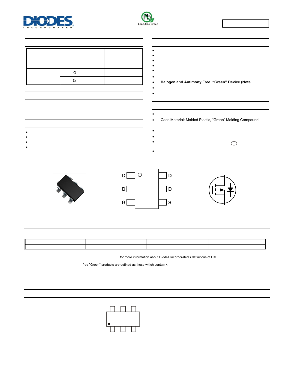 Diodes ZXMP6A17E6Q User Manual | 8 pages
