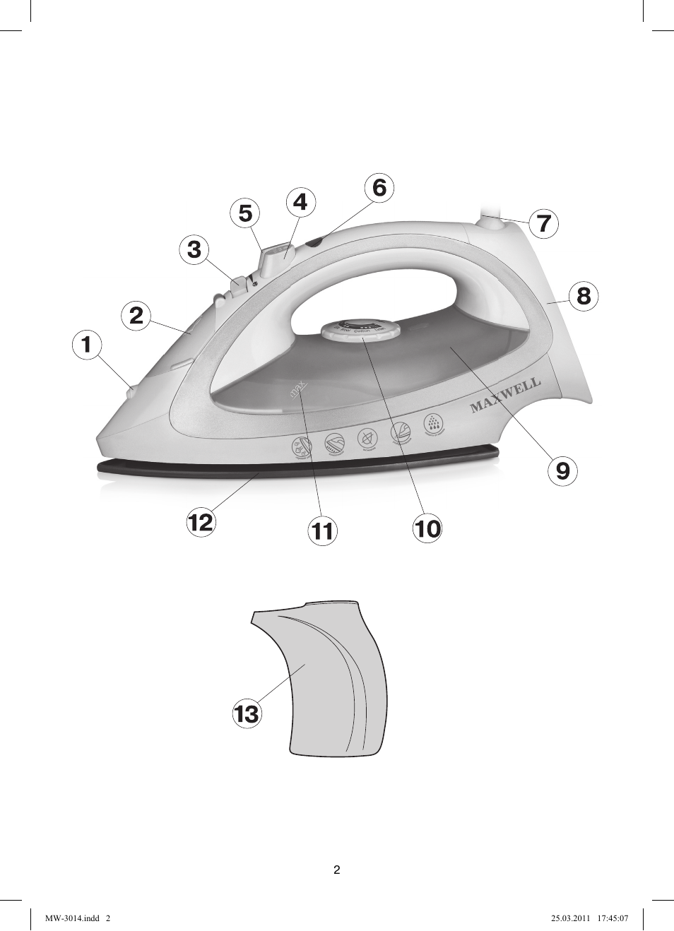 MAXWELL MW-3014 B User Manual | Page 2 / 40