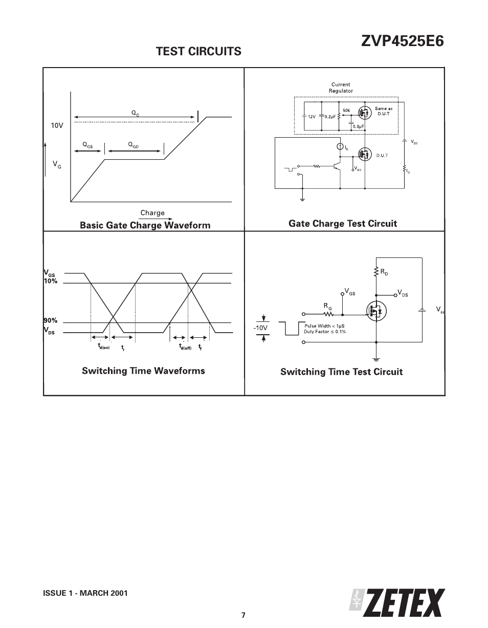 Diodes ZVP4525E6 User Manual | Page 7 / 8