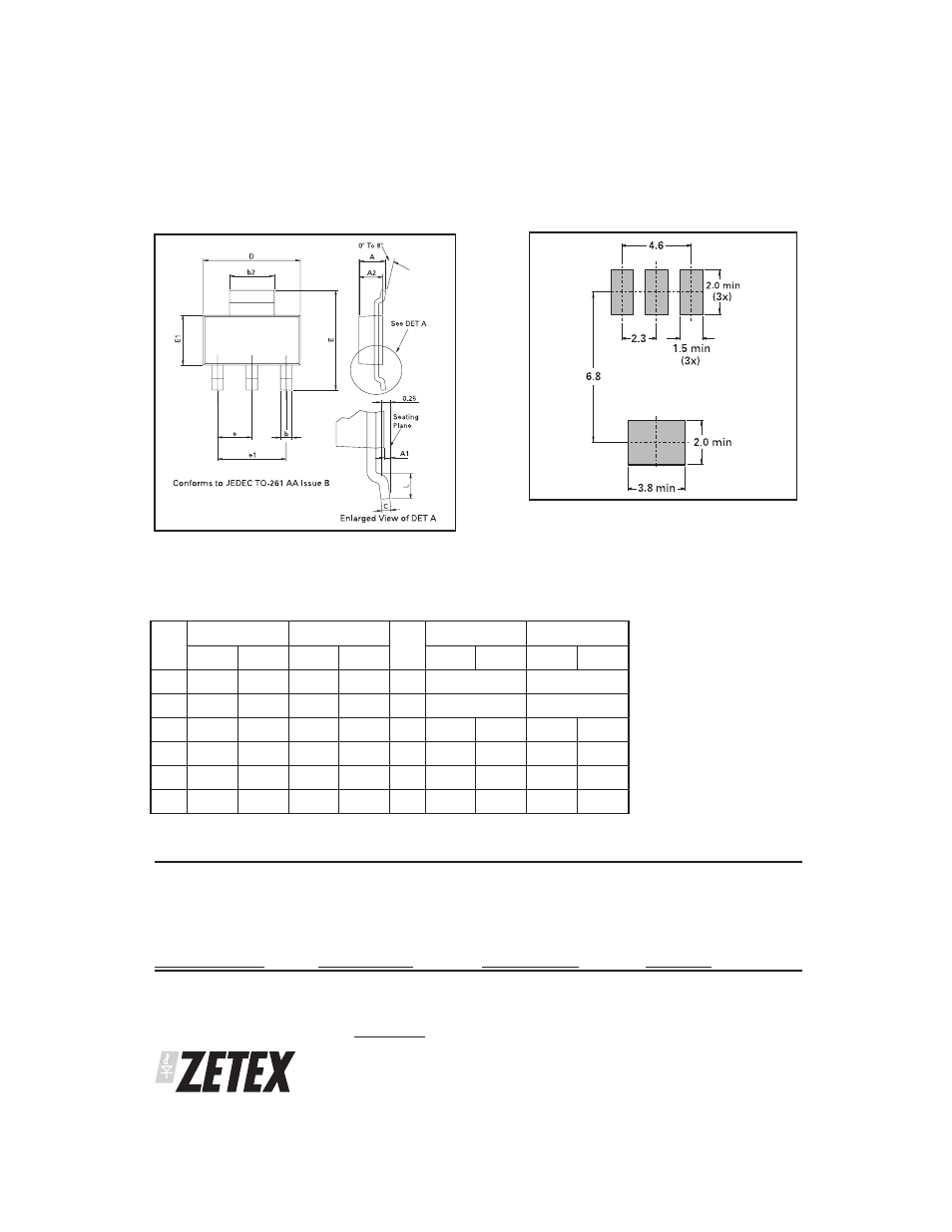 Zvp4525g | Diodes ZVP4525G User Manual | Page 8 / 8