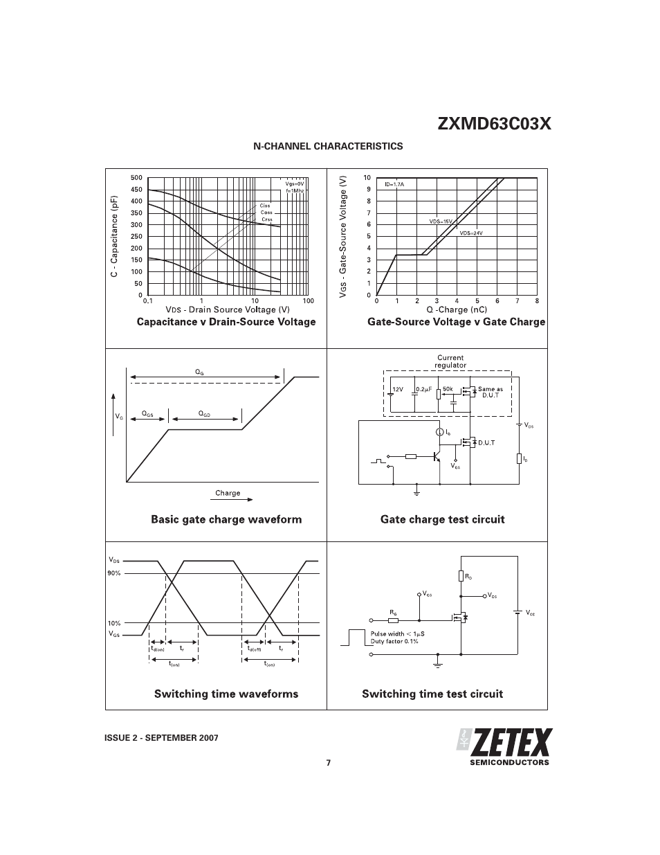 Zxmd63c03x | Diodes ZXMD63C03X User Manual | Page 7 / 12