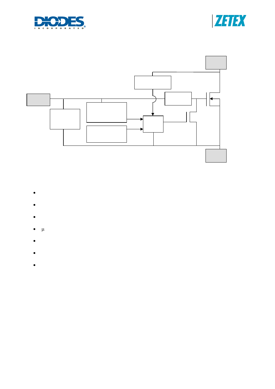 S1/2, D1/2 in1/2, Functional block diagram | Applications and information | Diodes ZXMS6004DT8 User Manual | Page 2 / 9