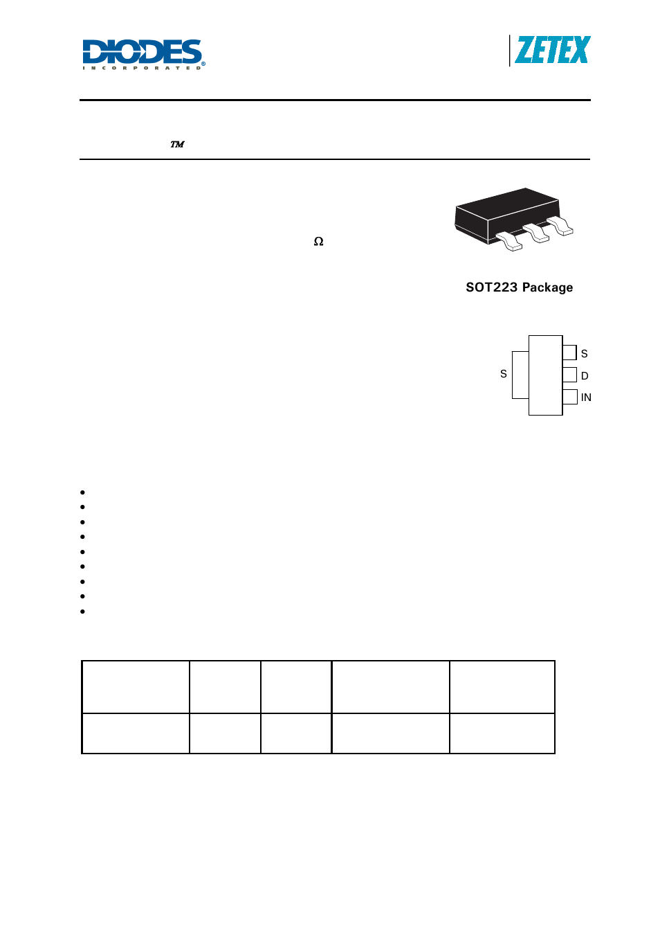 Diodes ZXMS6005SG User Manual | 9 pages
