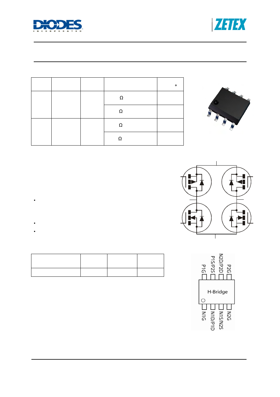 Diodes ZXMHC10A07N8 User Manual | 11 pages