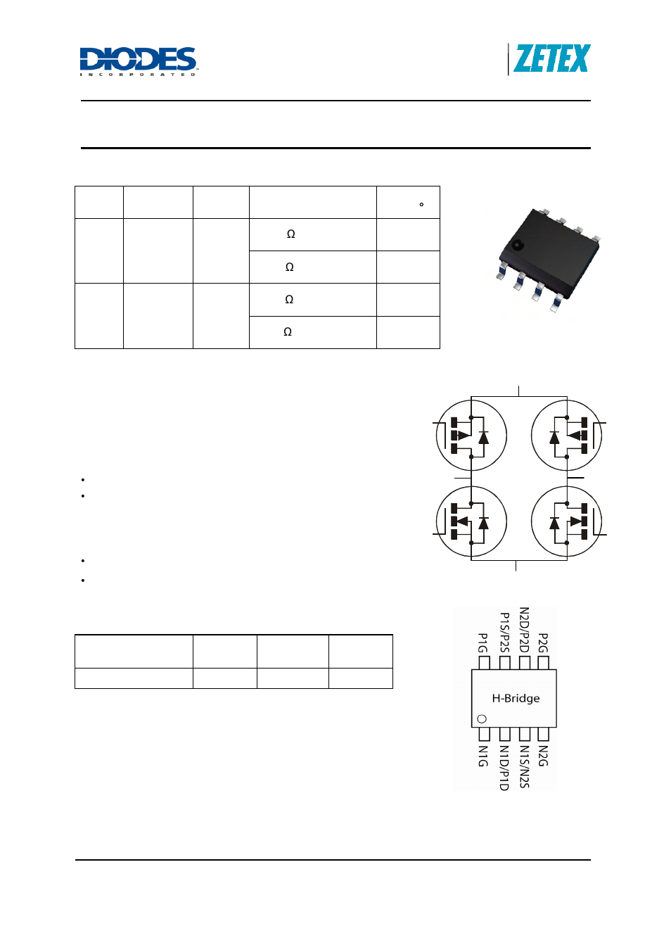 Diodes ZXMHC3F381N8 User Manual | 11 pages