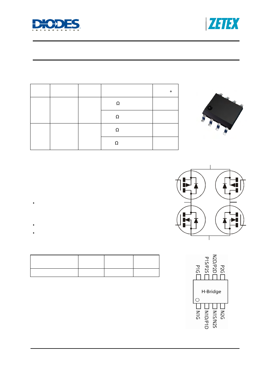 Diodes ZXMHC6A07N8 User Manual | 11 pages