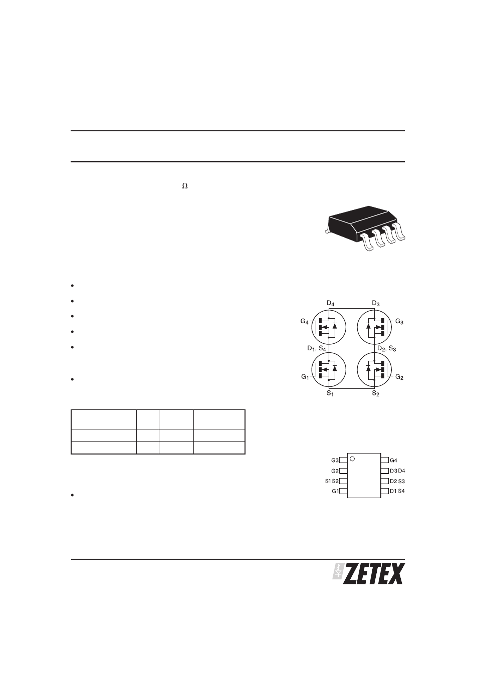 Diodes ZXMHN6A07T8 User Manual | 7 pages