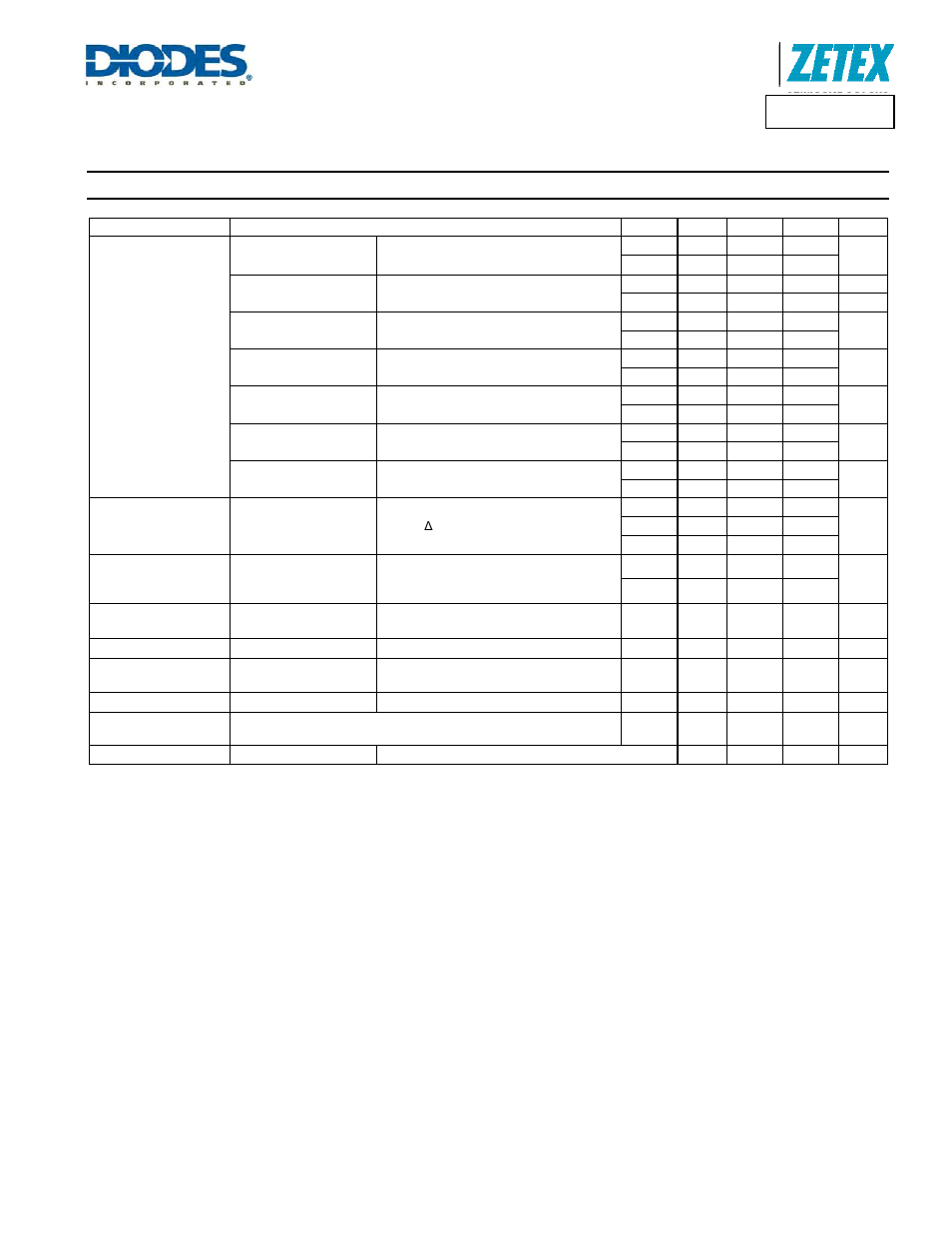 Electrical characteristics, Zldo1117, A product line of diodes incorporated | Diodes ZLDO1117 User Manual | Page 4 / 14