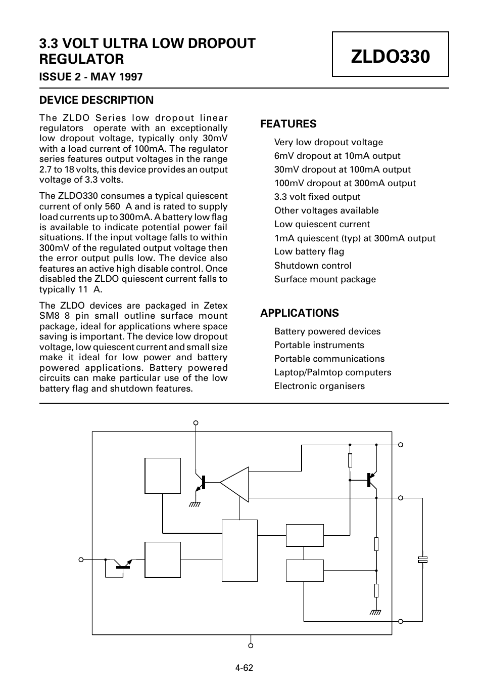 Diodes ZLDO330 User Manual | 9 pages