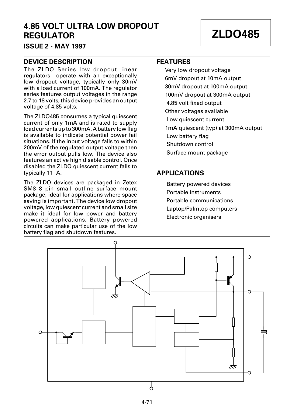 Diodes ZLDO485 User Manual | 9 pages