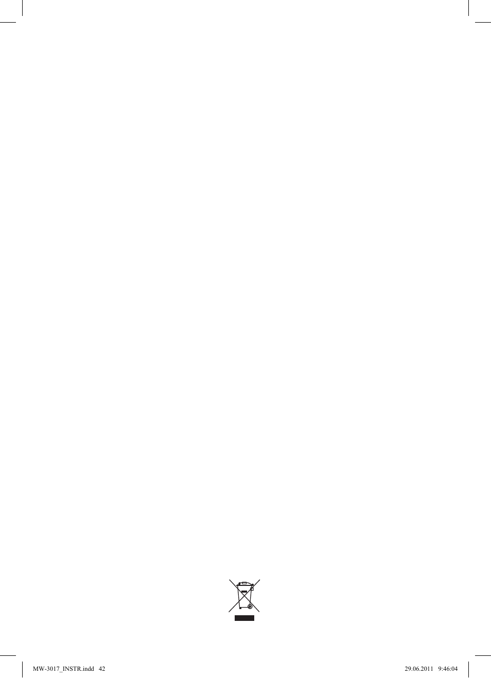 MAXWELL MW-3017 BK User Manual | Page 42 / 42