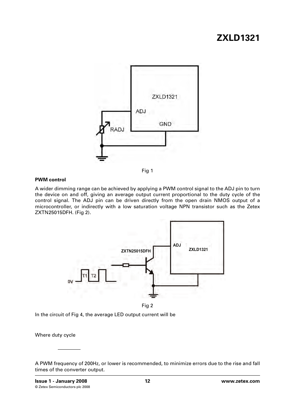 Zxld1321 | Diodes ZXLD1321 User Manual | Page 12 / 20