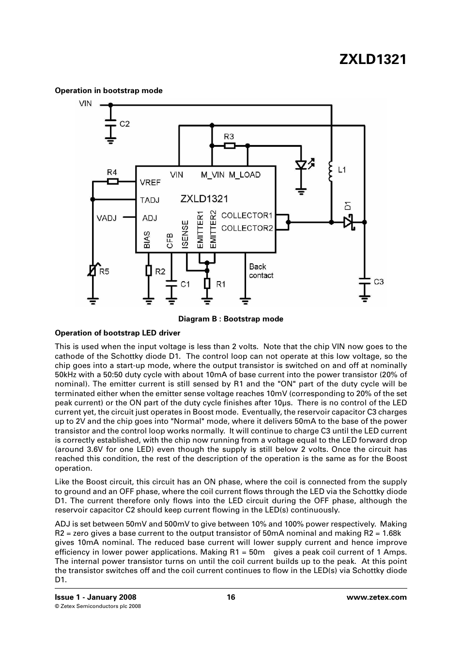 Zxld1321 | Diodes ZXLD1321 User Manual | Page 16 / 20