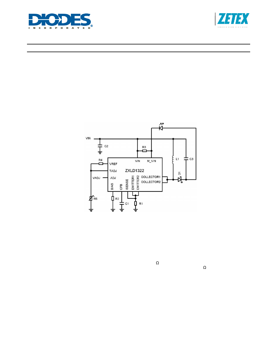 Zxld1322, Typical operating conditions | Diodes ZXLD1322 User Manual | Page 13 / 17