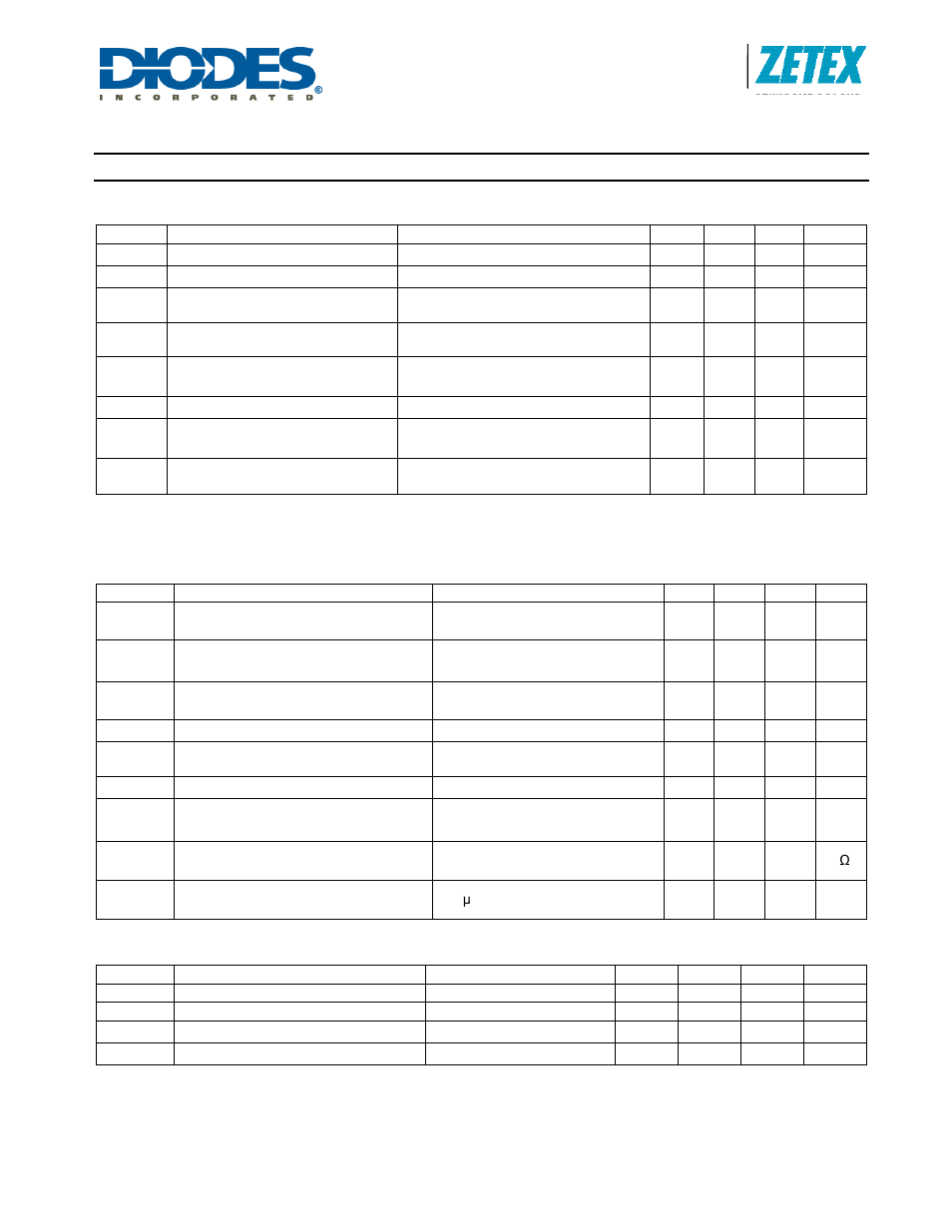 Zxld1322, Electrical characteristics | Diodes ZXLD1322 User Manual | Page 5 / 17