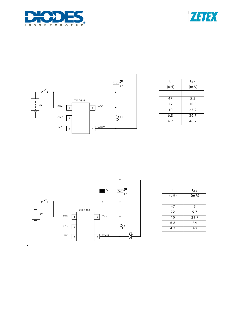 Zxld383 | Diodes ZXLD383 User Manual | Page 8 / 10
