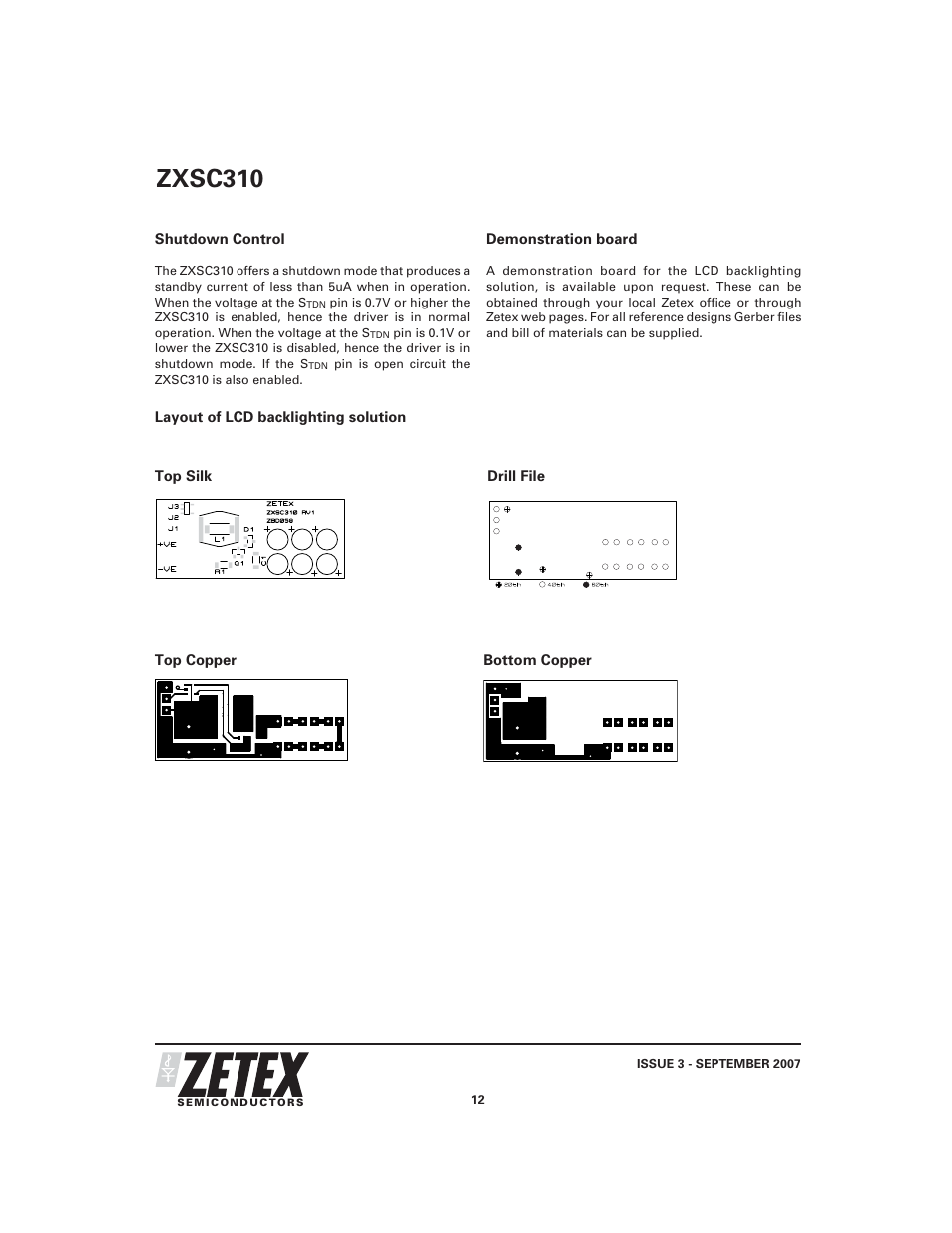 Zxsc310 | Diodes ZXSC310 User Manual | Page 12 / 16