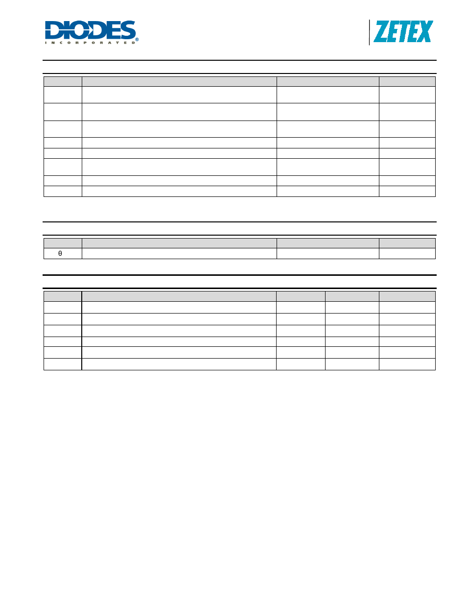 Zxld1352, Absolute maximum ratings, Thermal resistance | Recommended operating conditions | Diodes ZXLD1352 User Manual | Page 3 / 21