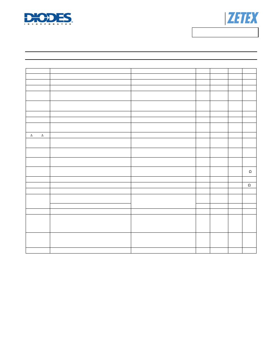 Electrical characteristics, A product line of diodes incorporated | Diodes ZXLD1356/ ZXLD1356Q User Manual | Page 5 / 29