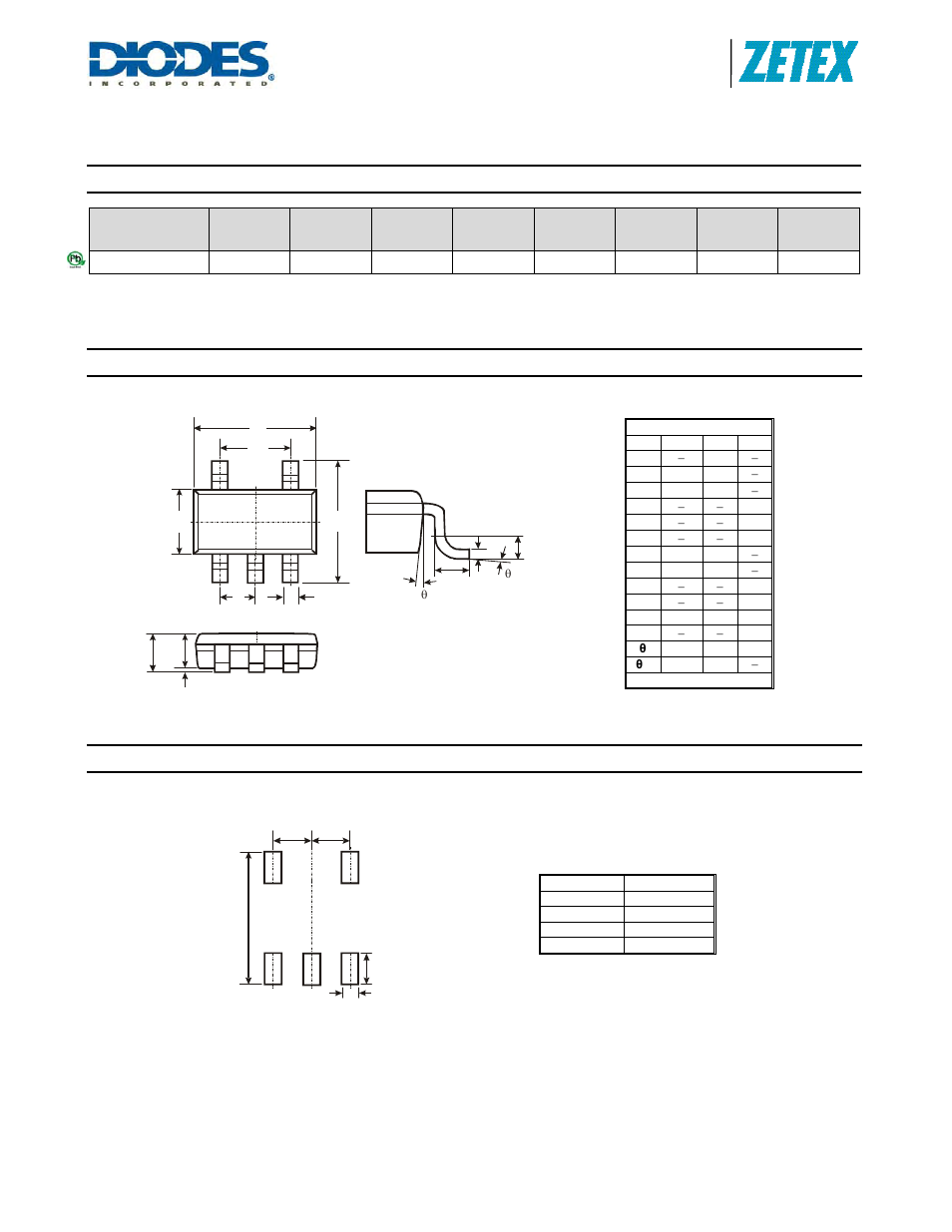 Zxld1362, Ordering information, Package outline dimensions | Suggested pad layout | Diodes ZXLD1362 User Manual | Page 23 / 24