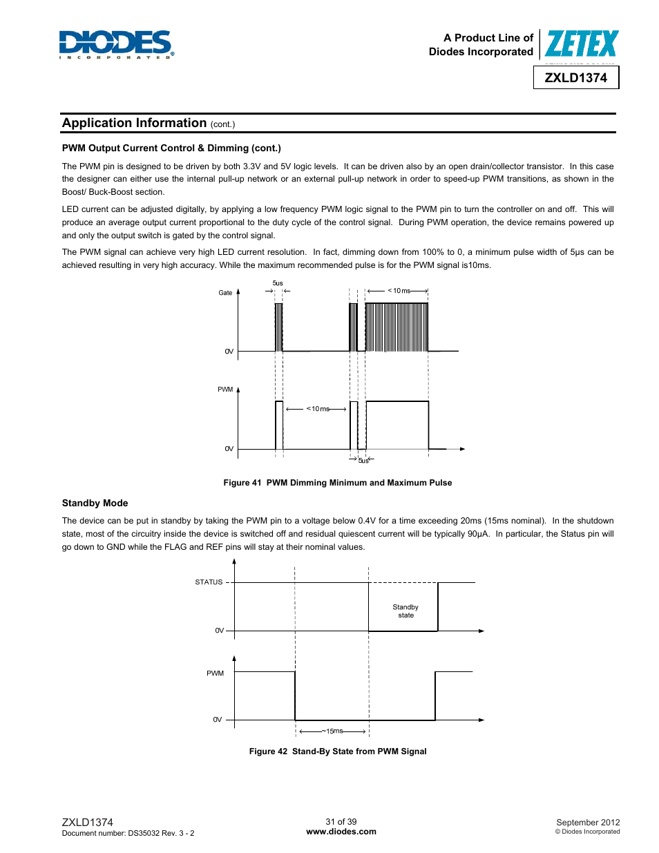 Zxld1374, Application information | Diodes ZXLD1374 User Manual | Page 31 / 39