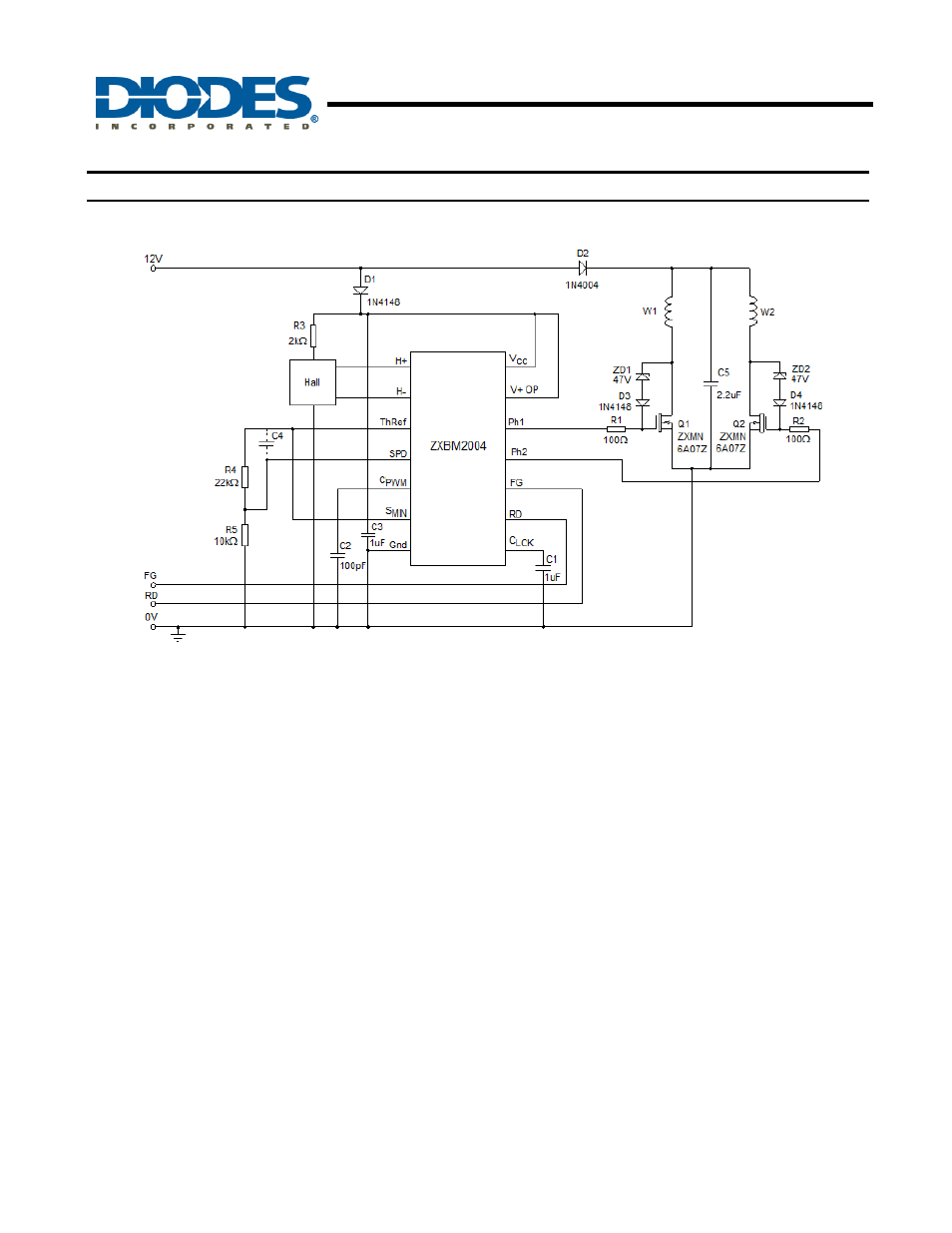 Zxbm2004 | Diodes ZXBM2004 User Manual | Page 11 / 19