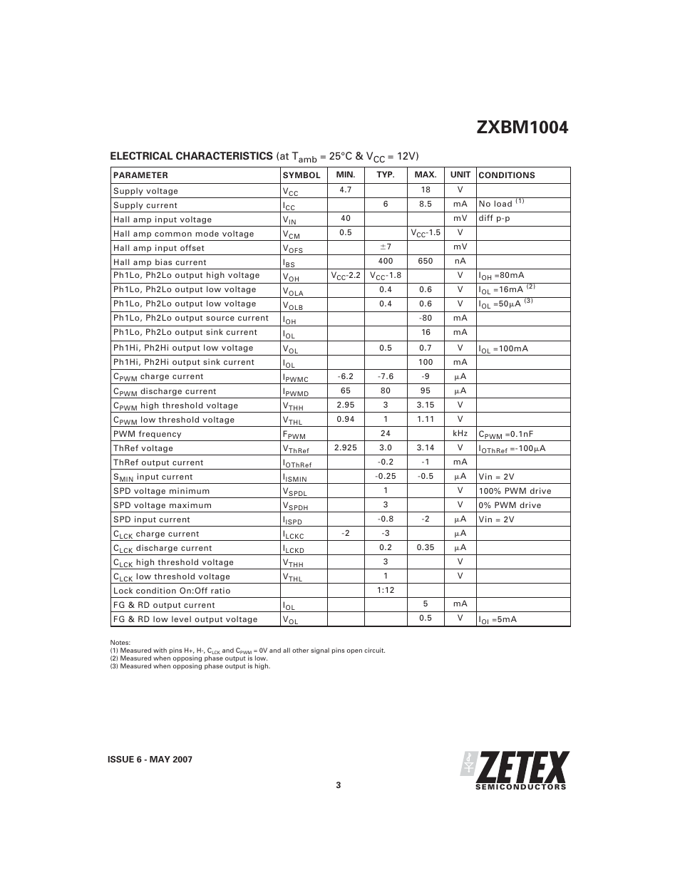 Zxbm1004 | Diodes ZXBM1004 User Manual | Page 3 / 12