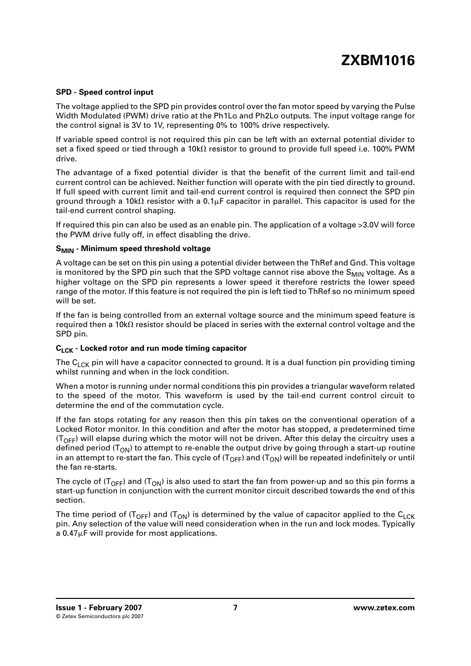 Zxbm1016 | Diodes ZXBM1016 User Manual | Page 7 / 12