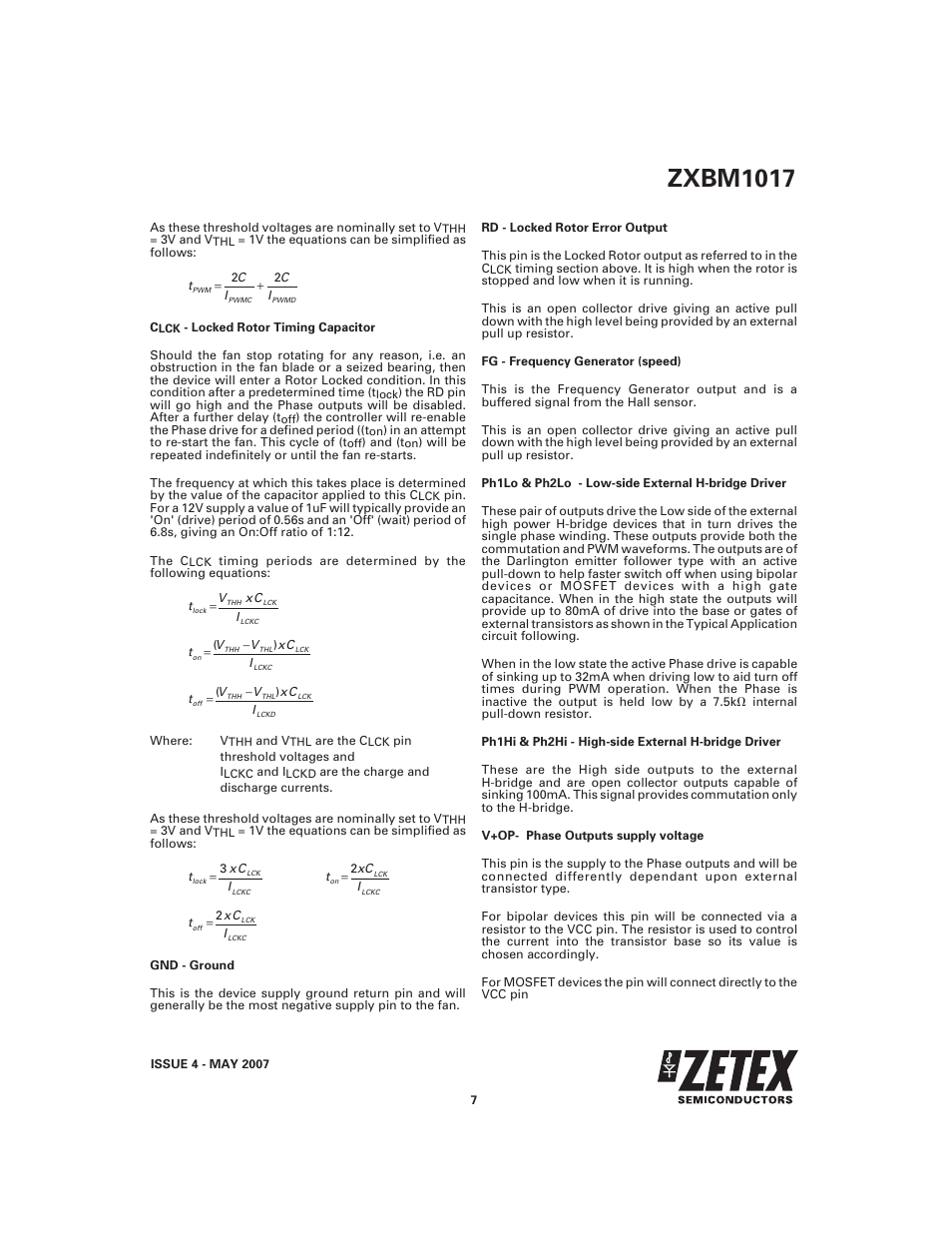 Zxbm1017 | Diodes ZXBM1017 User Manual | Page 7 / 10