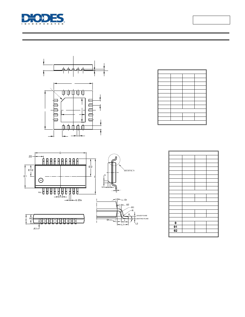 Package outline dimensions, Zxbm1021 | Diodes ZXBM1021 User Manual | Page 23 / 25