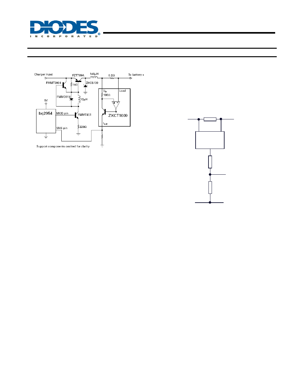 Zxct1009, High-side current monitor, Application information | Diodes ZXCT1009 User Manual | Page 5 / 8