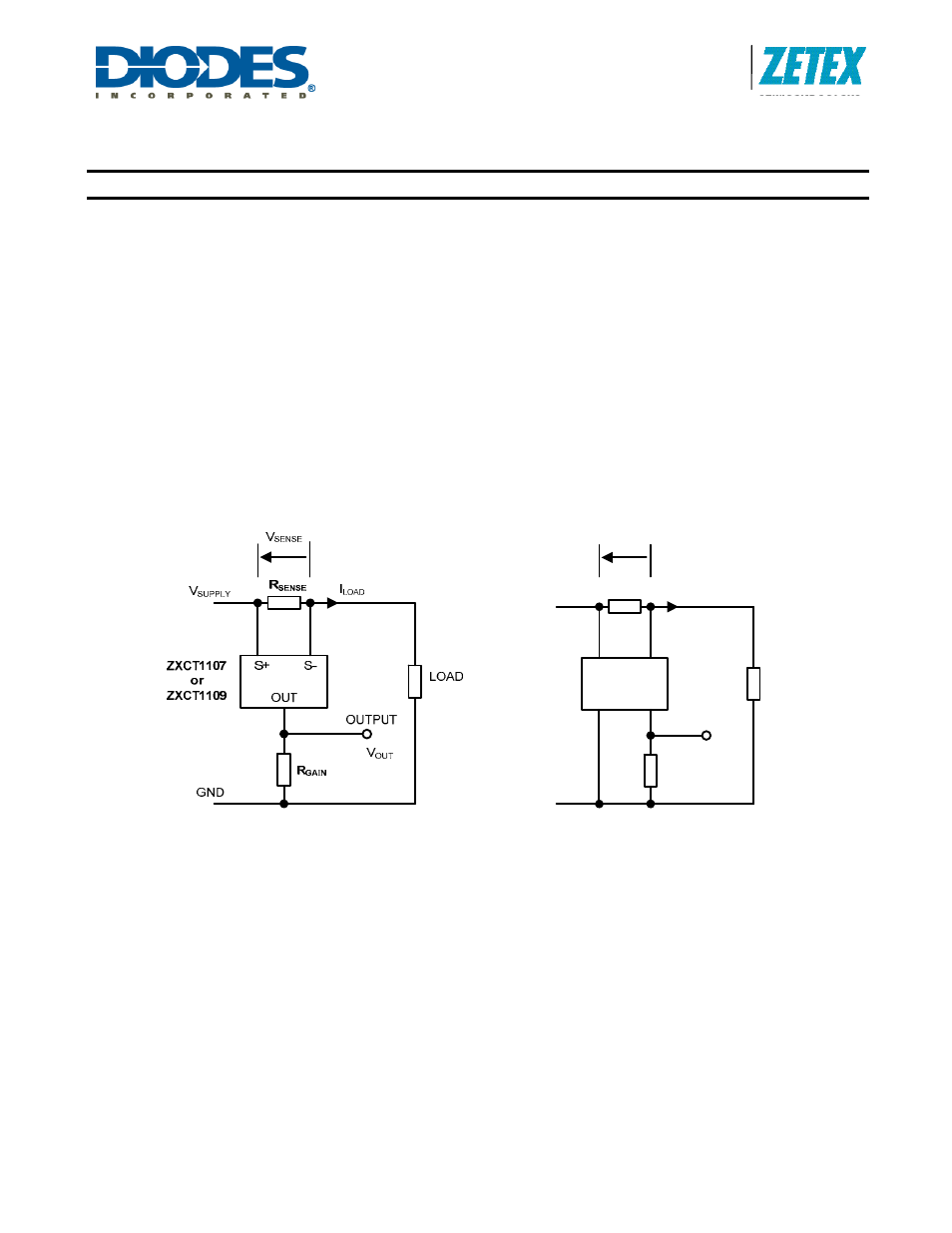 Low power high-side current monitors, New prod uc t application information | Diodes ZXCT1107/1109/1110 User Manual | Page 10 / 16