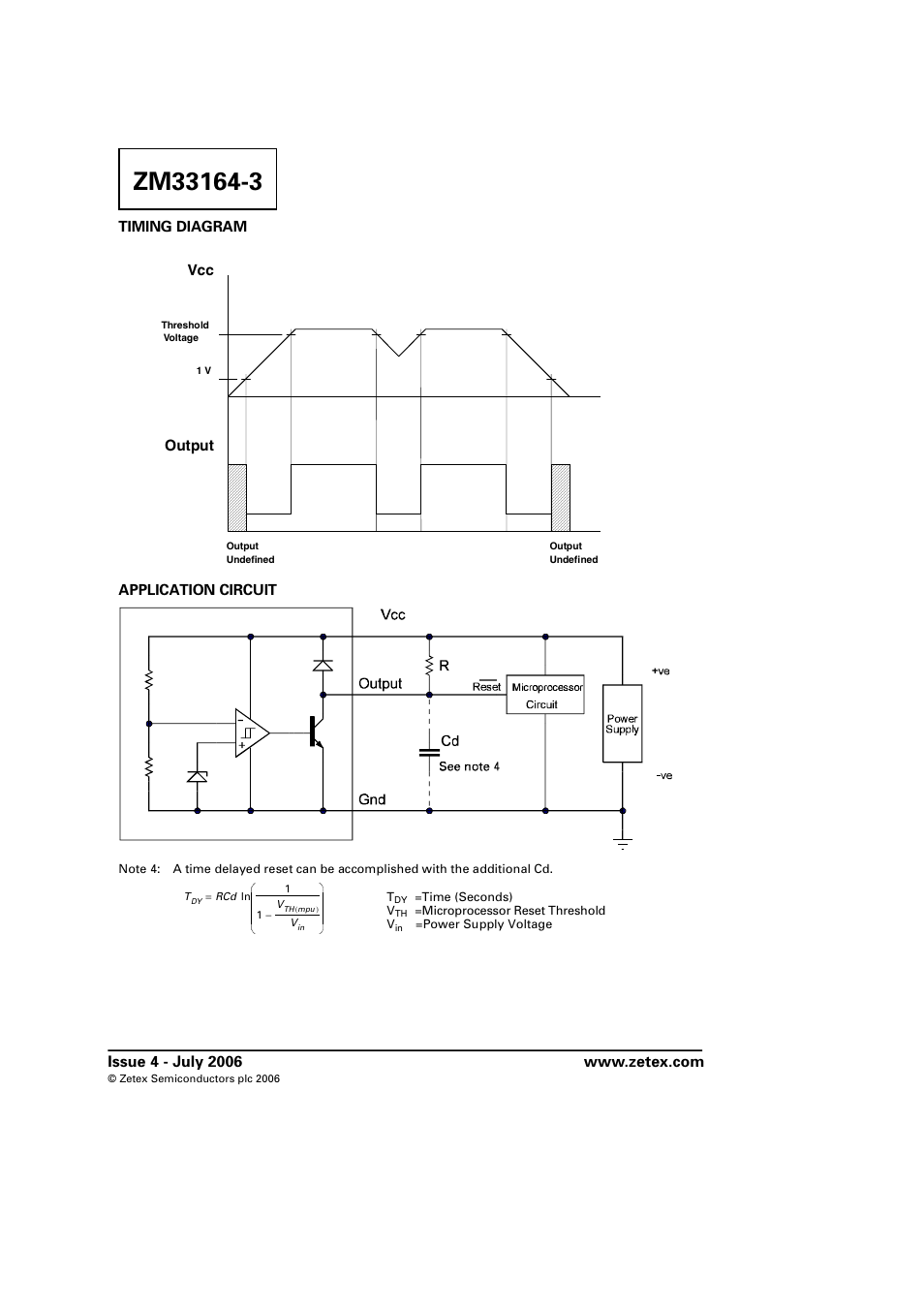Diodes ZM33164-3 User Manual | Page 4 / 5