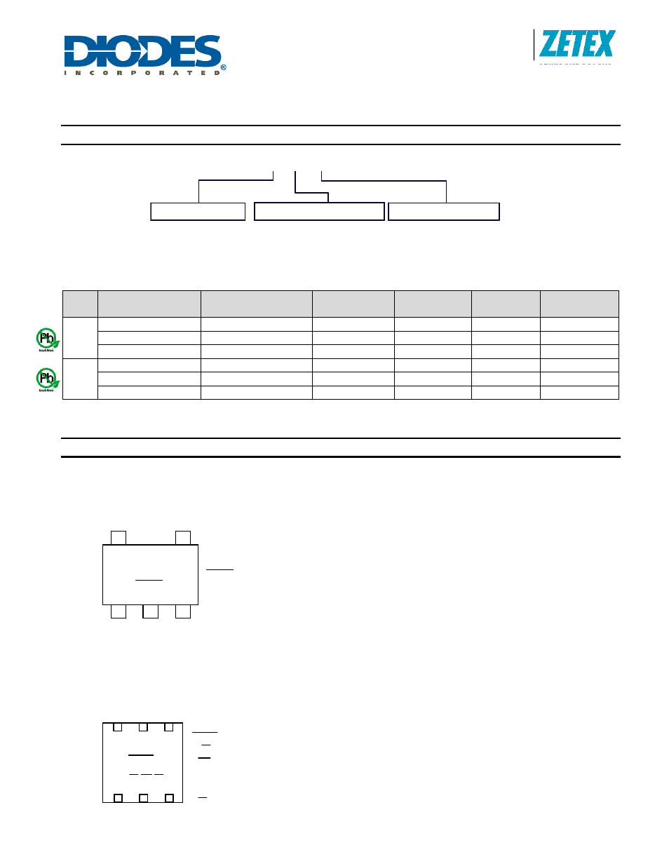 Ordering information, Marking information | Diodes ZXRE060 User Manual | Page 10 / 12