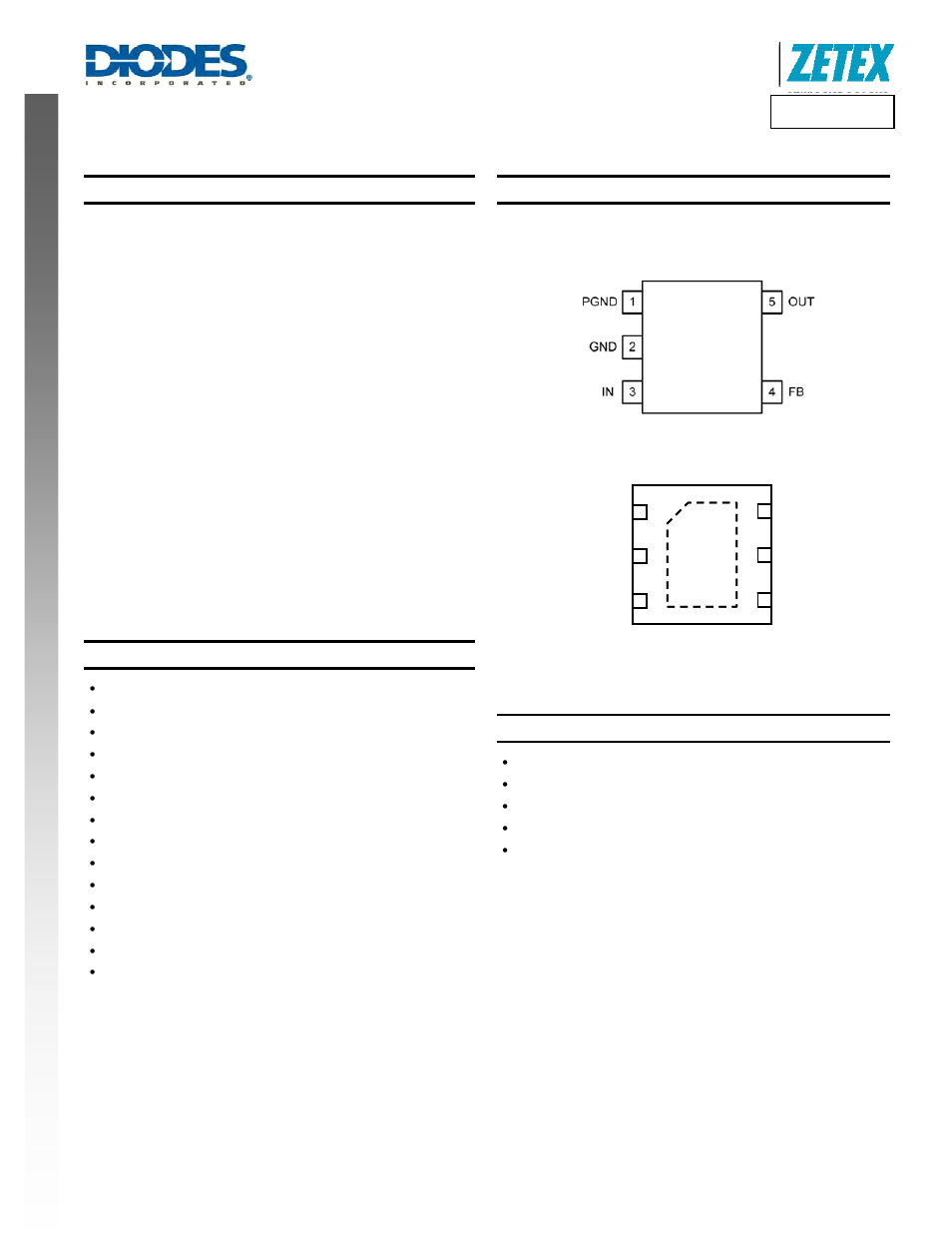 Diodes ZXRE160 User Manual | 15 pages