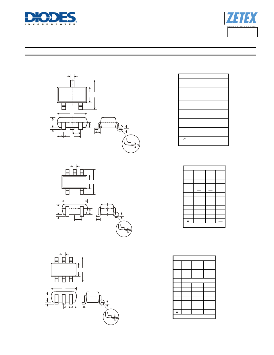 Tlv431, Package outline dimensions | Diodes TLV431 User Manual | Page 12 / 14