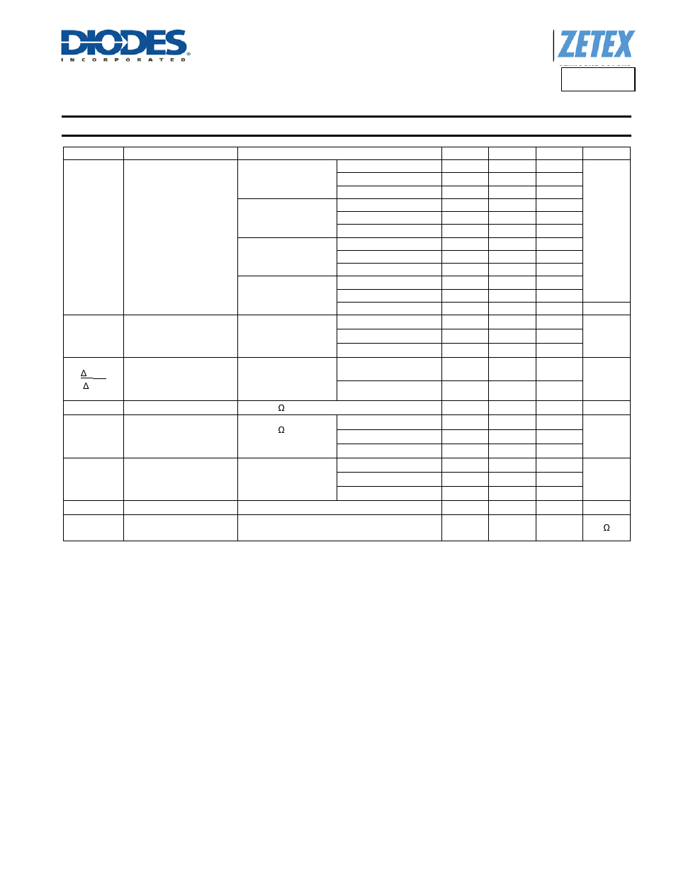 Electrical characteristics, Tlv431, A product line of diodes incorporated | Diodes TLV431 User Manual | Page 3 / 14