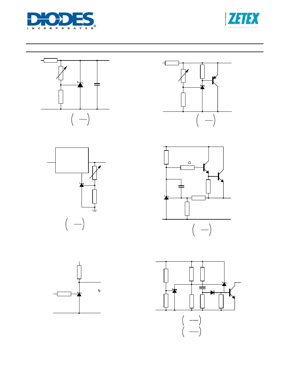 Zht431, Application circuits | Diodes ZHT431 User Manual | Page 6 / 8