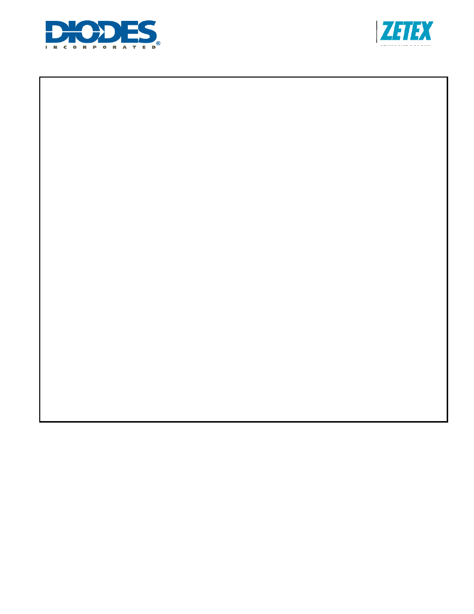 Zht431 | Diodes ZHT431 User Manual | Page 8 / 8