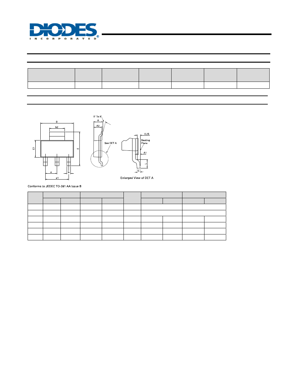 Zrt025, 5v low power precision reference source, Ordering information | Package outline dimensions | Diodes ZRT025 User Manual | Page 4 / 5