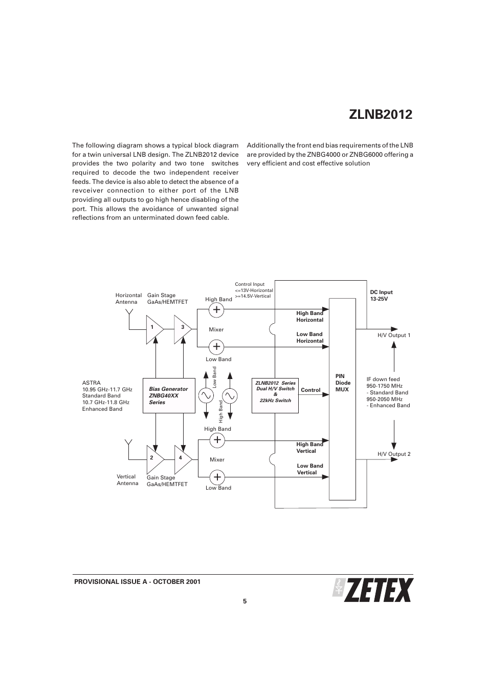 Zlnb2012 | Diodes ZLNB2012 User Manual | Page 5 / 8