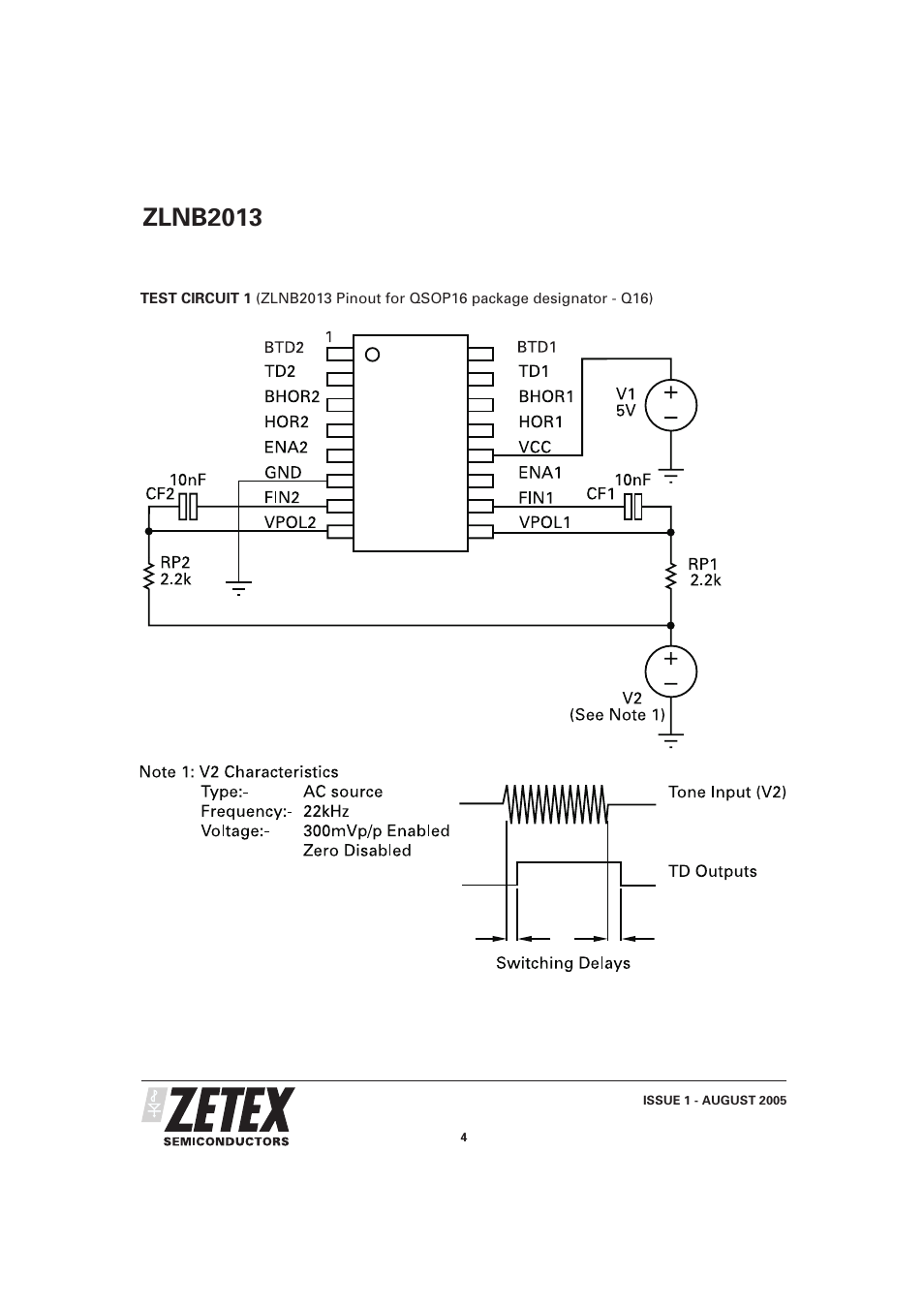 Zlnb2013 | Diodes ZLNB2013 User Manual | Page 4 / 8