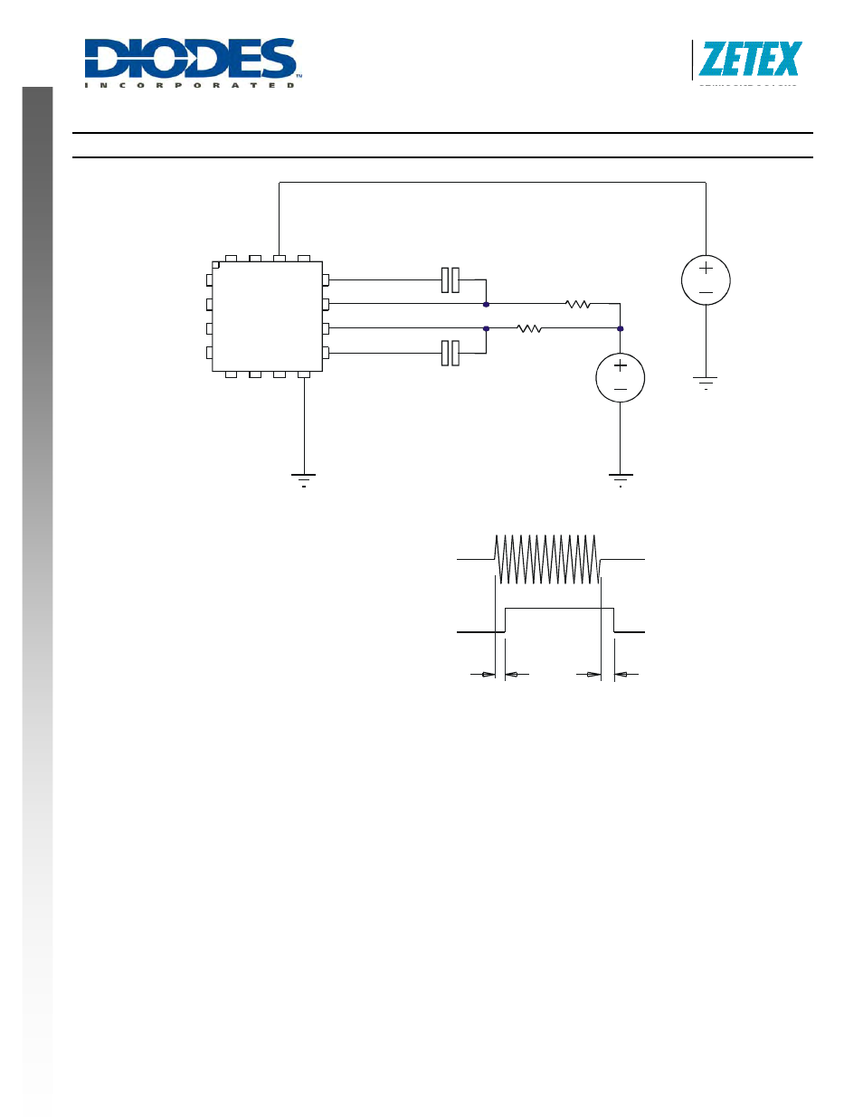 Zlnb2015, New prod uc t, Test circuit | Diodes ZLNB2015 User Manual | Page 4 / 7