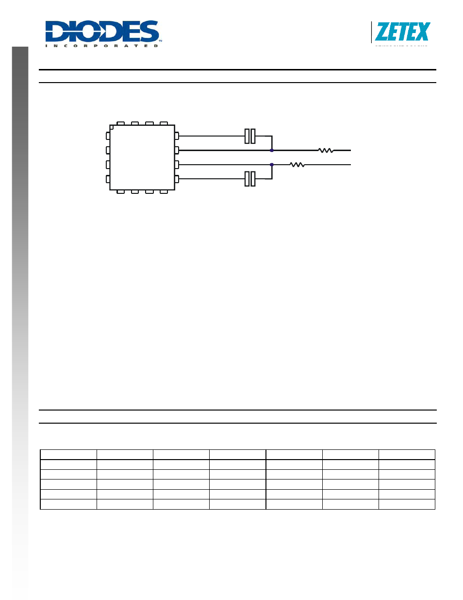 Zlnb2015, New prod uc t, Applications information | Output truth table | Diodes ZLNB2015 User Manual | Page 5 / 7