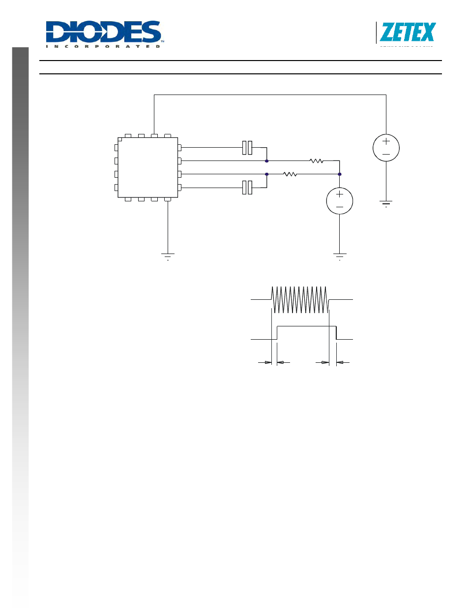 Zlnb2016, New prod uc t, Test circuit | Diodes ZLNB2016 User Manual | Page 4 / 7